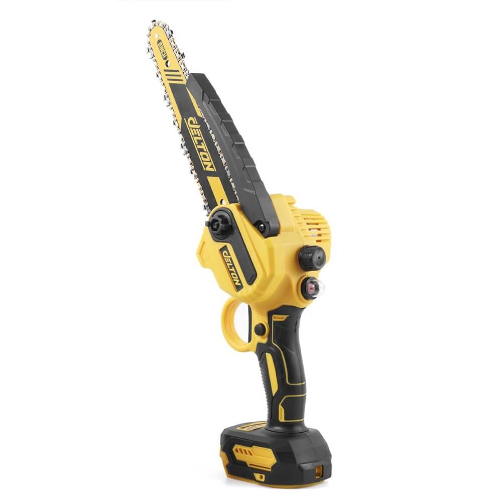 เลื่อยโซ่ไร้สาย (พร้อมแบตเตอรี่) DELTON รุ่น MKT-677 TURBO FORCE 20V 12AH
